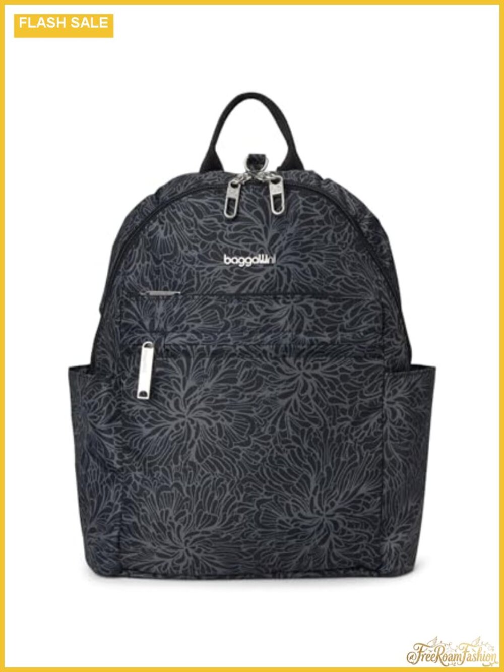 Baggallini Securtex Anti-theft Travel Backpack RFID Slash-resistant Nylon
